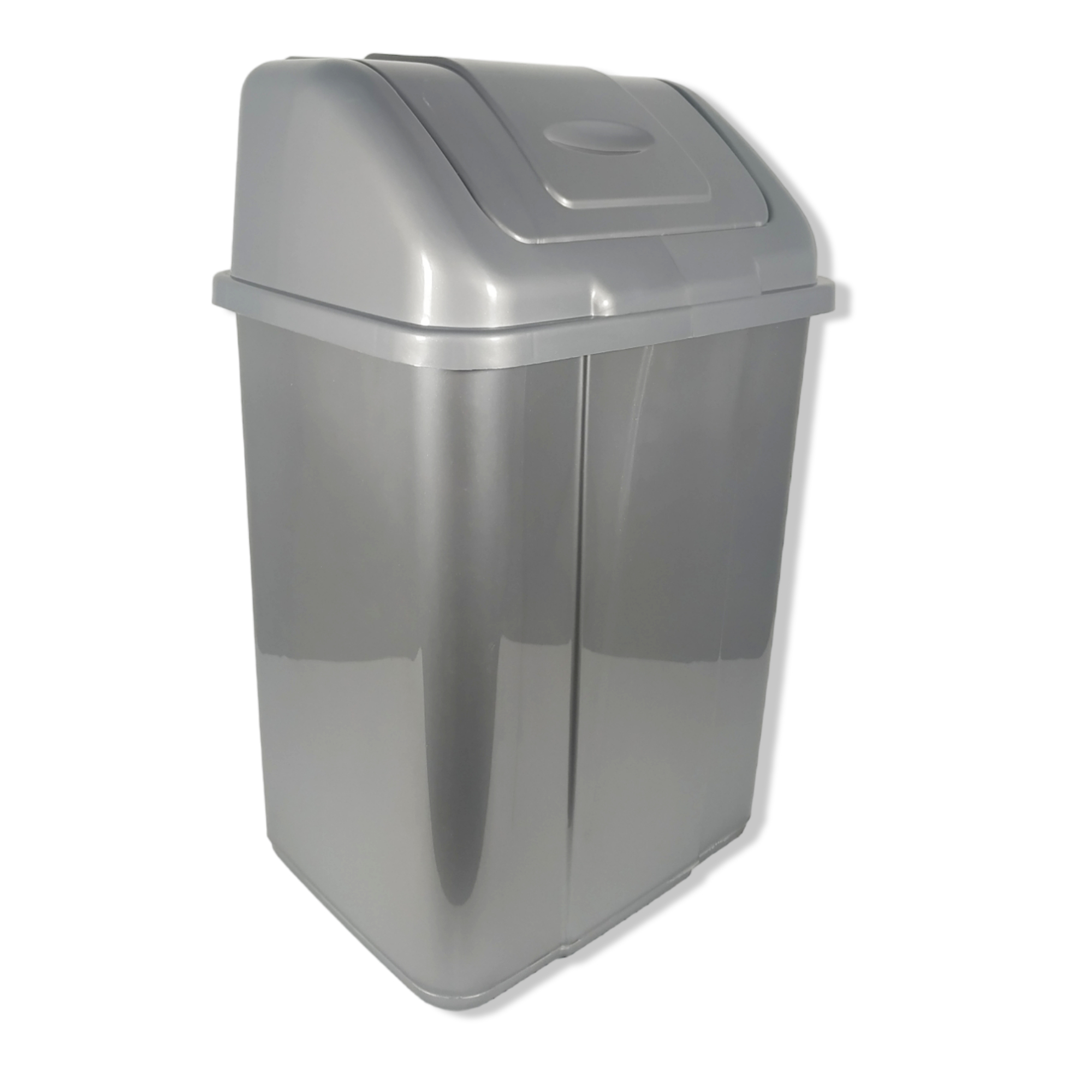 Відро ПОЛІМЕР-ГАРАНТ для сміття з поворотною кришкою 9,5л